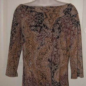 Shelli Leal Multicolor Knit Top